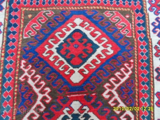 Antıque Borjhalu Kazak Carpet size: 250x137                           