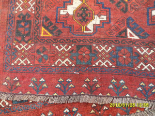 Antique Ersari Rug
Size: 150 x 85 cm.
Mail: makifhali@yahoo.com                         