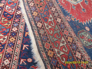 Antique Karakashli Shirvan RUG
SİZE: 146x119 cm.                           