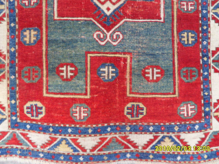 Antique Caucasian Fahrola Rug
Size: 145 x 117 cm.
Mail: makifhali@yahoo.com