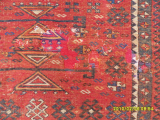Antique Konya Cihanbeyli Kurdish Rug Size:133 x 105 cm. Mail: makifhali@yahoo.com                      
