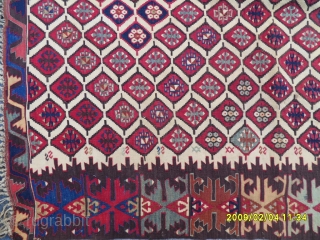 Antıque Anatolian Reyhanlı Kilim size: 365x160 cm.                          