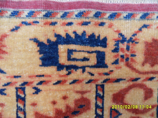 Turkmen Asmalyk 30-40 years old
Size: 145 x 70 cm.
Mail: makifhali@yahoo.com                       