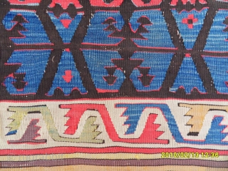 Antique Anatolian Fragment Kilim
size:110x75 cm.                            