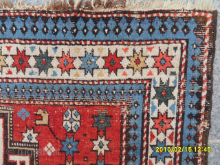 Antique Caucasian Zeychwe Rug Original size
Size: 98 x 77 cm.
Mail: makifhali@yahoo.com