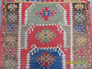 Antique Anatolian Sivrihisar Kilim
Size: 175 x 127 cm.
Mail: makifhali@yahoo.com                        