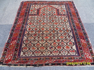 Antıque Şirvan Maraşali Prayer Carpet size: 127x115 cm.                         