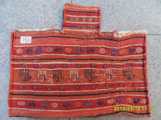 Avshar Saddlebag
Size: 48 x 40 cm.
Mail: makifhali@yahoo.com                          