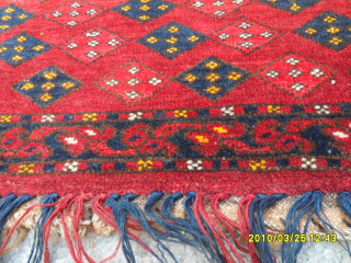 Antique Ersari Beshir 
Size: 120 x 47 cm.
Mail: makifhali@yahoo.com                        