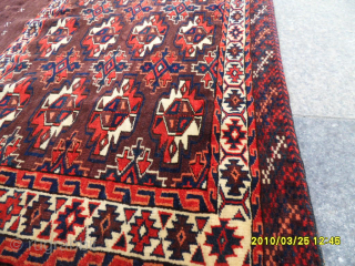Antique Turkmen Torba
Size: 124 x 81 cm.
Mail: makifhali@yahoo.com