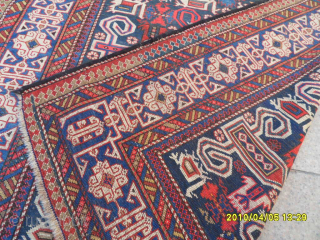 Antique Caucasian Prepedil Rug
Size: 195 x 130 cm.
Mail: makifhali@yahoo.com