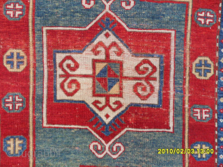 Antique Caucasian Fahrola Rug Size: 145 x 117 cm. Mail: makifhali@yahoo.com                      