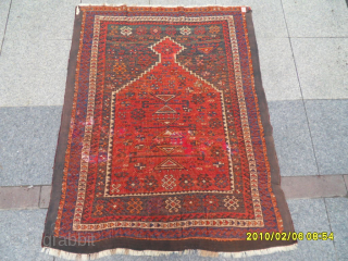 Antique Konya Cihanbeyli Kurdish Rug Size:133 x 105 cm. Mail: makifhali@yahoo.com                      