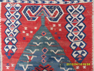 Antique Erzurum Kilim 
Size: 145 x 93 cm.
Mail: makifhali@yahoo.com                        