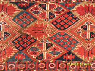 Antique Ersari Beshir Size: 157 x 48 cm. Mail: makifhali@yahoo.com                       