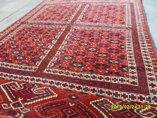 Antique Turkmen Ensi Rug Size: 160 x 130 cm. Mail: makifhali@yahoo.com                      