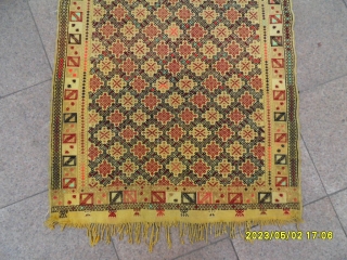 Anatolıan Yellow Grand Color Cicim size: 152x95 cm.                         