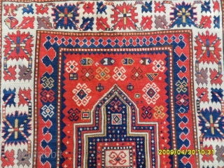 Antıque Borchjalu Kazak perfect size: 230x155 cm.                          
