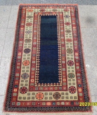 Antique Caucasian Talish Kazak Carpet
Size:140x80 cm.                           