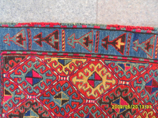 Antique Shahsavan Saddlebag 
Size: 145 x 58 cm.
Mail: makifhali@yahoo.com                        