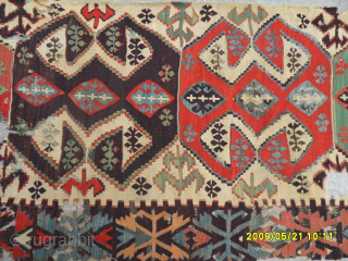 Antique Anatolian Konya Kilim Size:450x97 cm. Mail: makifhali@yahoo.com                         