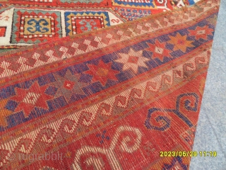 Antique Caucasian Karacoph Rug
size: 217x165 cm.                           