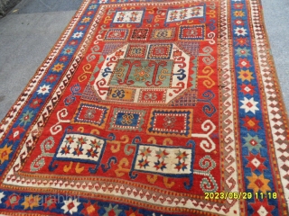 Antique Caucasian Karacoph Rug
size: 217x165 cm.                           