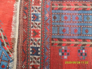 Antique Caucasian Shıhlı Rug
size: 220x155 cm.                           