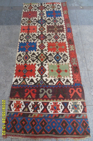 Antique Anatolian Kilim Fragment
Size: 210 x 80 cm.
Mail: makifhali@yahoo.com                        