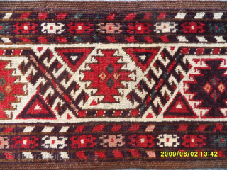 Antique Turkmen Chador 
Size: 222 x 32 cm. 
Mail: makifhali@yahoo.com                       