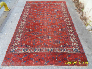 Antique Turkmen Tekke Main Carpet
Size: 290 x 170 cm.
Mail: makifhali@yahoo.com                       