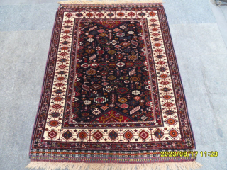 Antique Shiraz Schekurle Rug Size: 160x125 cm. Mail: makifhali@yahoo.com                        