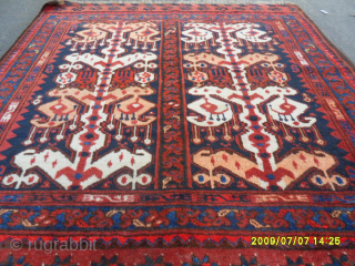 Antique Turkmen Beshir
Size: 97 x 97 cm.
Mail: makifhali@yahoo.com                         