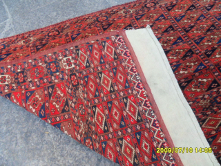 Antique Turkmen Torba
Size: 125 x 72 cm.
Mail: makifhali@yahoo.com                         