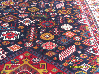 Antique Shiraz Schekurle Rug Size: 160x125 cm. Mail: makifhali@yahoo.com                        