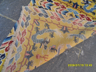 Antique China Dragon Rug
Size: 155 x 80 cm.
Mail : makifhali@yahoo.com                       