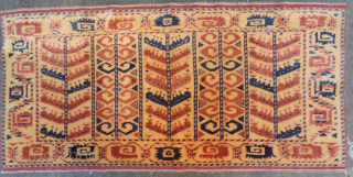 Turkmen Asmalyk 30-40 Years Old White Background
Size: 150 x 70 cm.
Mail: makifhali@yahoo.com                     