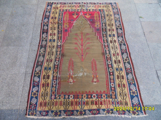 Antique Anatolian Erzurum Kilim Size:175 x 123 cm. Mail: makifhali@yahoo.com                       