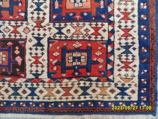 Antique Anatolian Bergama Rug size:160x122 cm                           