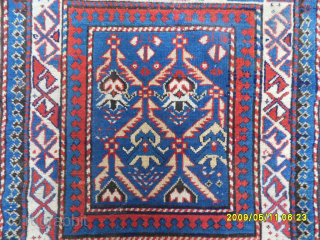 Antique Caucasian Bordjalou Kazak Size: 97x85 cm. Mail: makifhali@yahoo.com                        