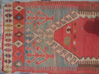 Rare Antıque Anatolıan Prayer Fragment Kelim size: 153x65
Mail.makifhali@yahoo.com
GSM:+905324212758