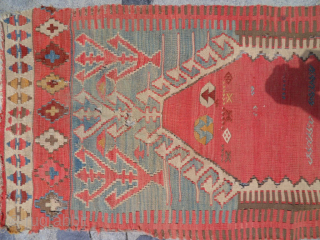 Rare Antıque Anatolıan Prayer Fragment Kelim size: 153x65
Mail.makifhali@yahoo.com
GSM:+905324212758