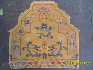 Chinese Throne Cover with Dragons China
Size: 80 x 82 cm.
Mail: makifhali@yahoo.com                      