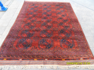 Antique Turkmen Ersari Rug
Size: 310 x 240 cm.
Mail: makifhali@yahoo.com                        