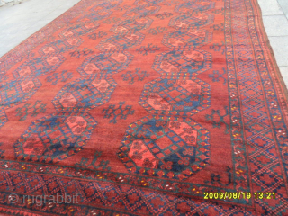 Antique Turkmen Ersari Rug
Size: 310 x 240 cm.
Mail: makifhali@yahoo.com                        