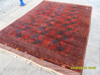 Antique Turkmen Ersari Rug
Size: 310 x 240 cm.
Mail: makifhali@yahoo.com                        