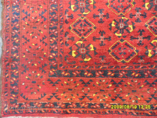 Antique Turkmen Ersari Rug
Size: 220 x 175 cm.
Mail: makifhali@yahoo.com                        