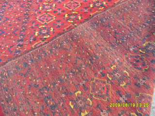 Antique Turkmen Ersari Rug
Size: 220 x 175 cm.
Mail: makifhali@yahoo.com                        