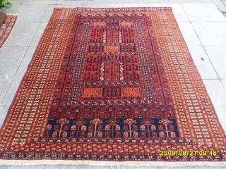 Antıque Turkoman Ensi Carpet size: 170x140  cm.                         