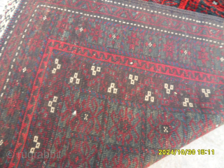 Antique Green Floor Baluch Rug Size: 110x83 cm. Mail: makifhali@yahoo.com                       